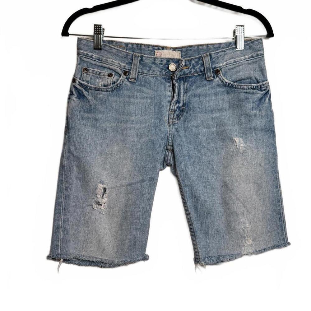 Denim Distressed BKE Shorts